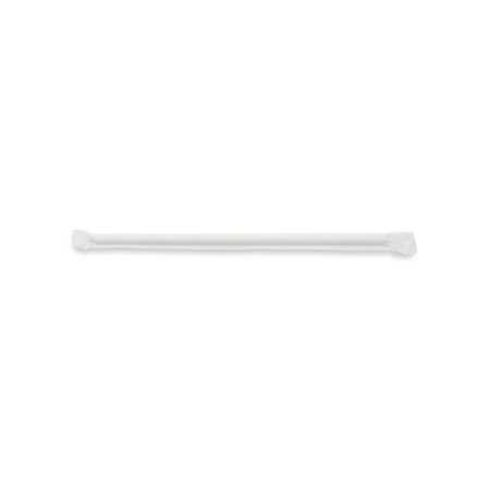 Ecosource Paper Straws, Jumbo 7.75 in. , Individually Wrapped - 3200 Count, 3200PK ES-PS6W-W